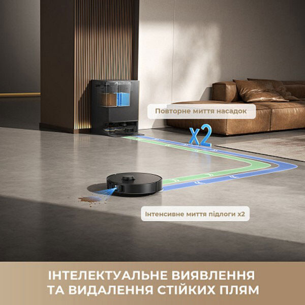 Робот-пилосос Dreame Bot Matrix 10 Pro, Чорний - № 13 Робот-пилосос Dreame Bot Matrix 10 Pro, Чорний - № 13