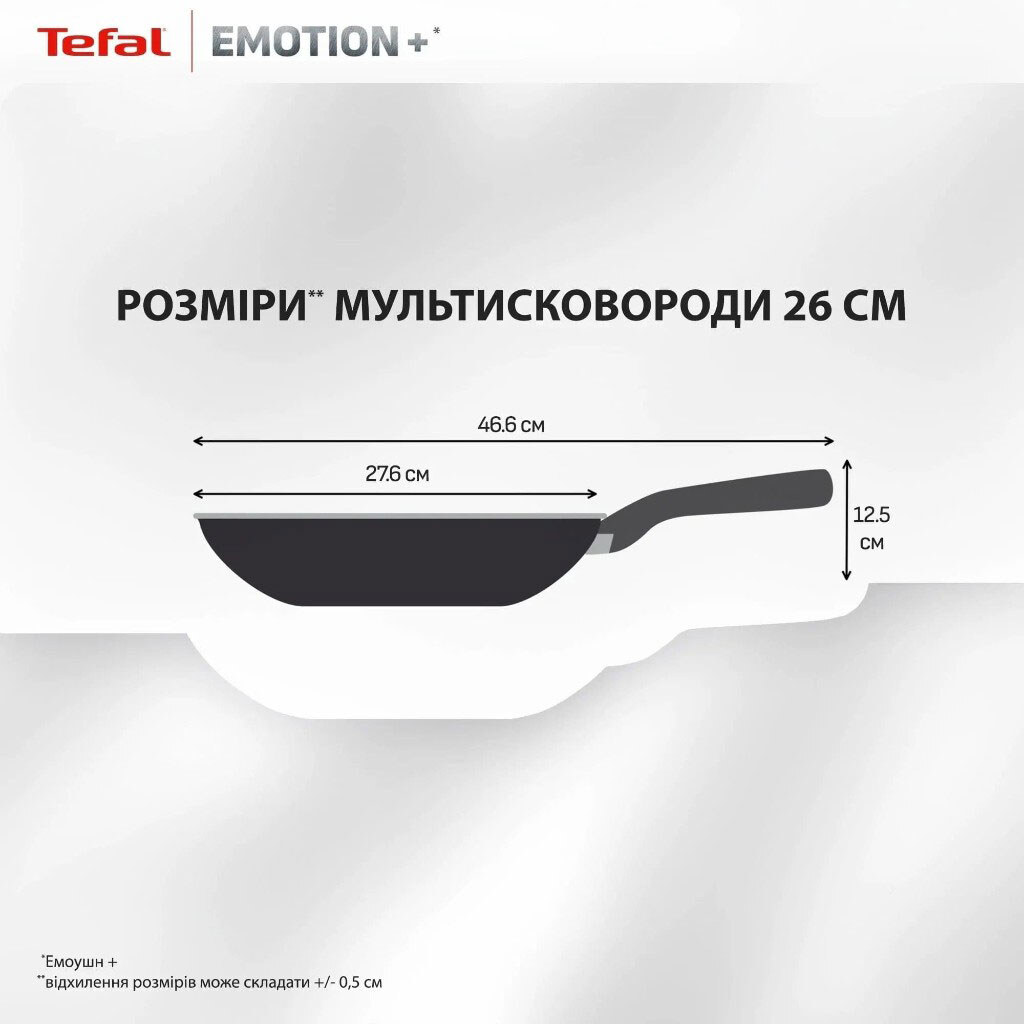 Сковорода Tefal Emotion+ - № 7 Сковорода Tefal Emotion+ - № 7