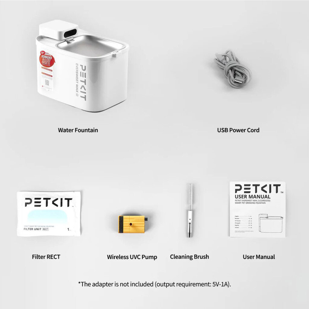 Смарт-поилка Petkit Eversweet Max 2, Белый - № 19 Смарт-поилка Petkit Eversweet Max 2, Белый - № 19