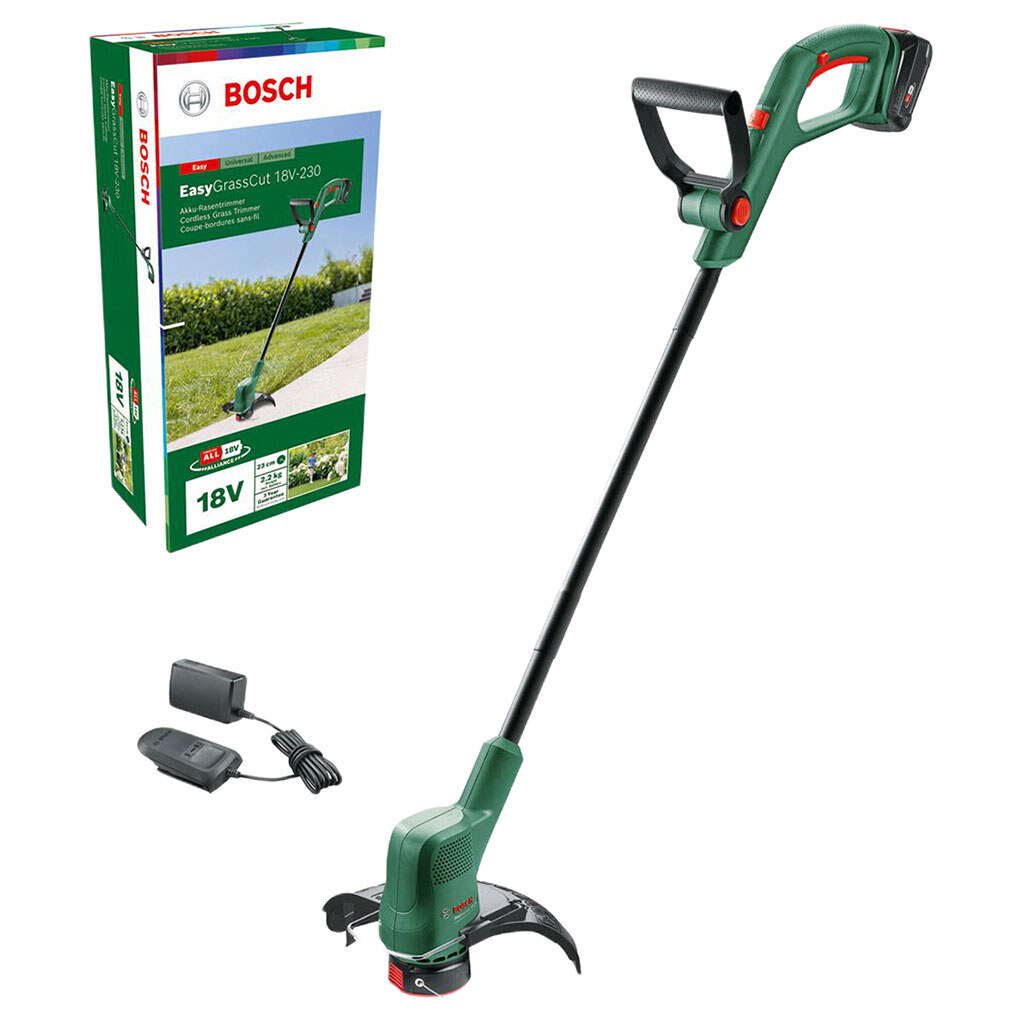Триммер Bosch EasyGrassCut, Зеленый - № 2 Триммер Bosch EasyGrassCut, Зеленый - № 2
