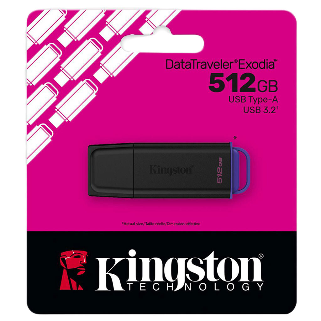 USB Flash Kingston DataTraveler Exodia G2, 512 Гб., Черный - № 5 USB Flash Kingston DataTraveler Exodia G2, 512 Гб., Черный - № 5