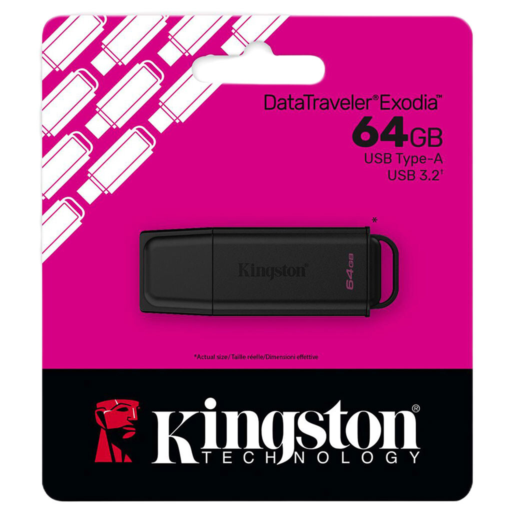 USB Flash Kingston DataTraveler Exodia G2, 64 Гб., Черный - № 5 USB Flash Kingston DataTraveler Exodia G2, 64 Гб., Черный - № 5