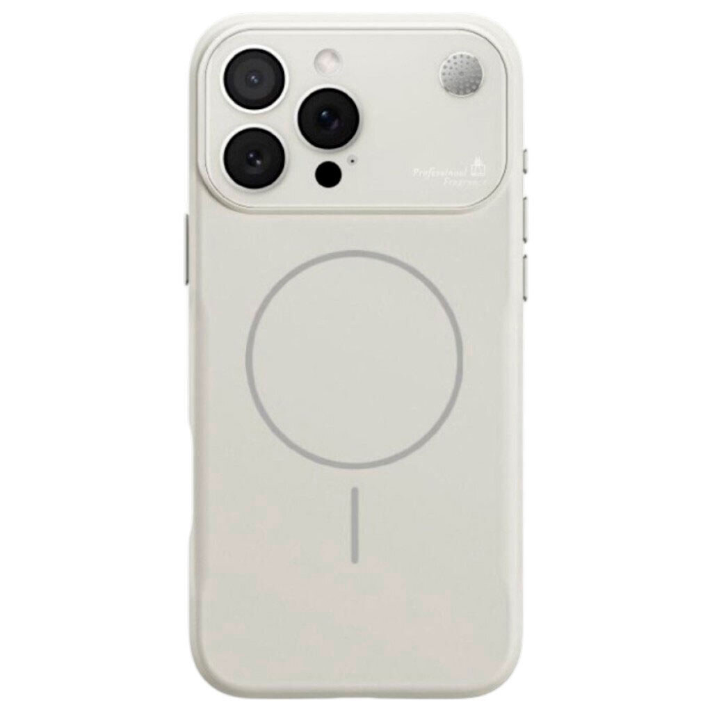 Чехол (накладка) Apple iPhone 17 Pro Max, AG Glass Аromatherapy, MagSafe, Белый - № 1 Чехол (накладка) Apple iPhone 17 Pro Max, AG Glass Аromatherapy, MagSafe, Белый - № 1