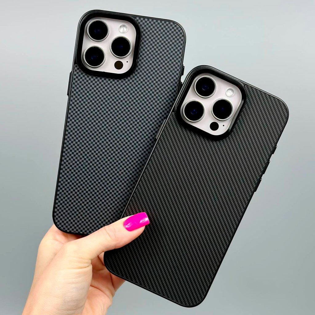 Чохол (накладка) Apple iPhone 16 Pro, Slim Hard Carbon, Grey Stripe, Малюнок - № 3 Чохол (накладка) Apple iPhone 16 Pro, Slim Hard Carbon, Grey Stripe, Малюнок - № 3