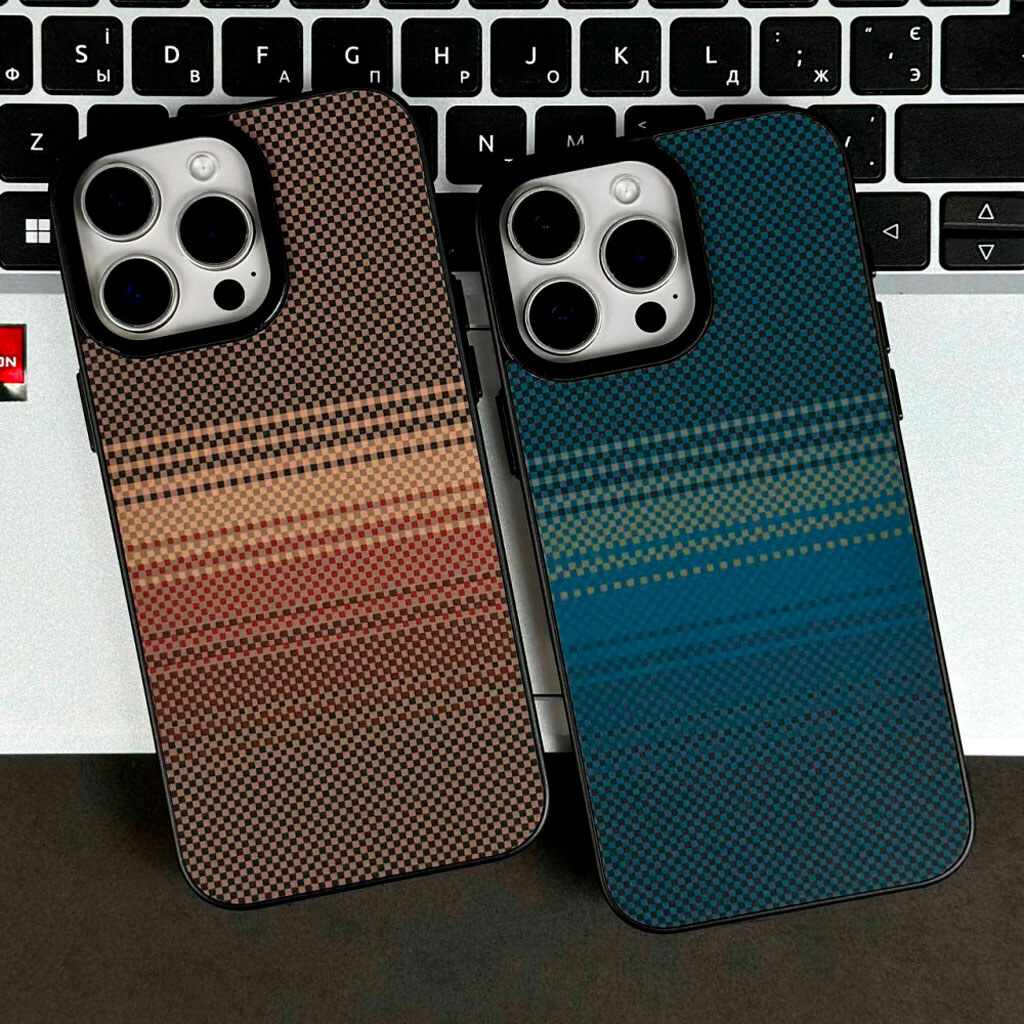 Чехол (накладка) Apple iPhone 16, Slim Hard Carbon, Grey Stripe, Рисунок - № 7 Чехол (накладка) Apple iPhone 16, Slim Hard Carbon, Grey Stripe, Рисунок - № 7