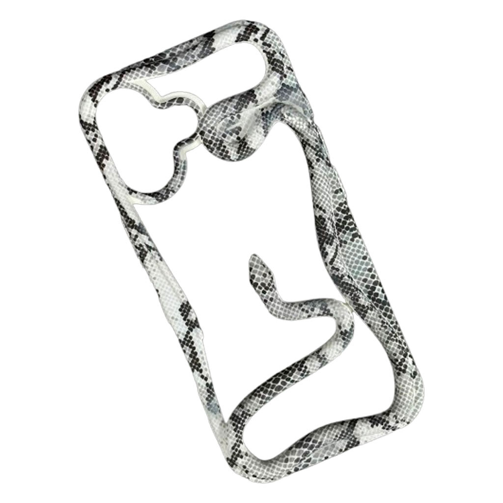 Чохол (накладка) Apple iPhone 13, Soft Snake, Grey-Black, Сірий - № 1 Чохол (накладка) Apple iPhone 13, Soft Snake, Grey-Black, Сірий - № 1