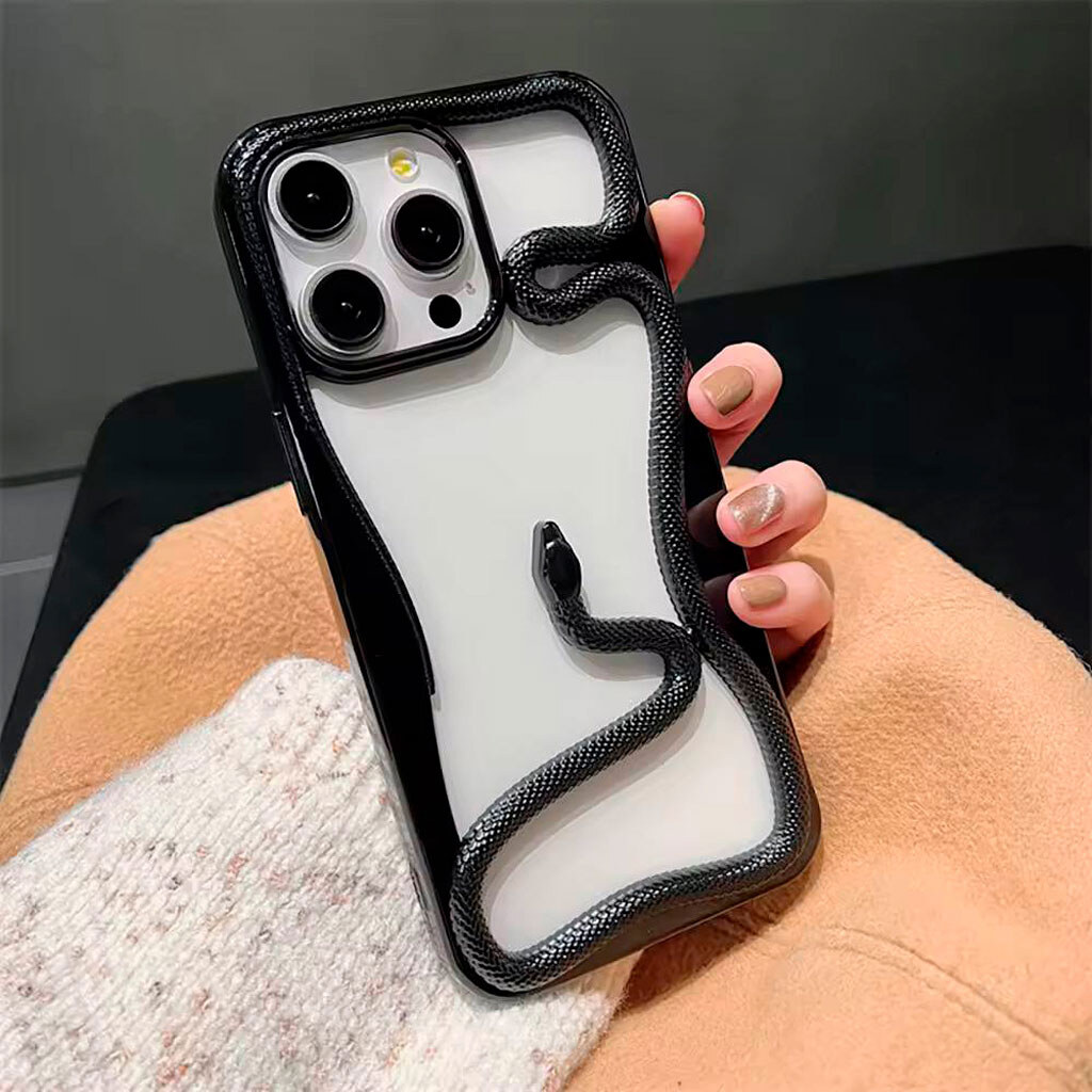 Чохол (накладка) Apple iPhone 17, Soft Snake, Золотий - № 7 Чохол (накладка) Apple iPhone 17, Soft Snake, Золотий - № 7