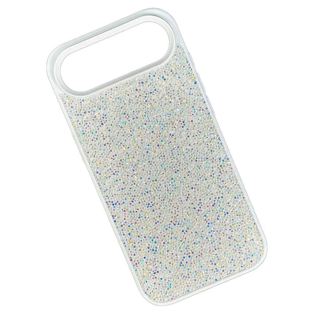Чехол (накладка) Apple iPhone 17 Air, Swarovski Diamonds, Белый - № 1 Чехол (накладка) Apple iPhone 17 Air, Swarovski Diamonds, Белый - № 1