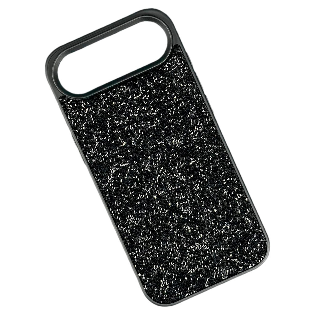 Чохол (накладка) Apple iPhone 17 Air, Swarovski Diamonds, Чорний - № 1 Чохол (накладка) Apple iPhone 17 Air, Swarovski Diamonds, Чорний - № 1