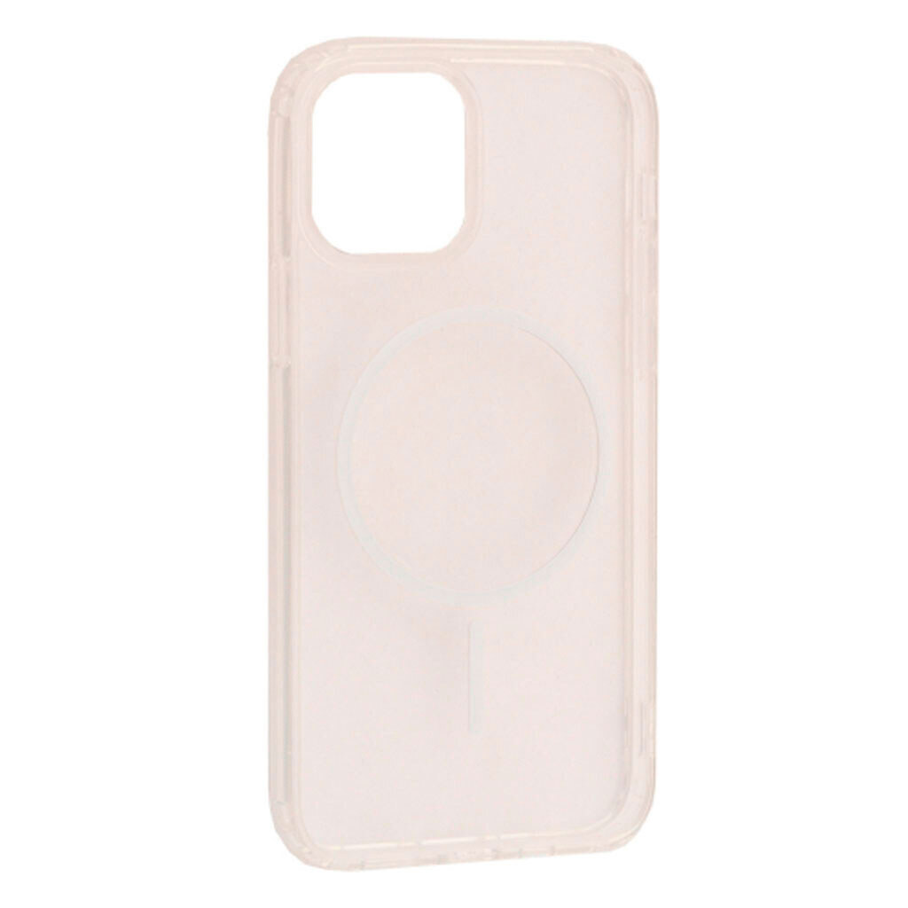 Чехол (накладка) Apple iPhone 16e, Air Beats Transparent, MagSafe, Белый - № 1 Чехол (накладка) Apple iPhone 16e, Air Beats Transparent, MagSafe, Белый - № 1