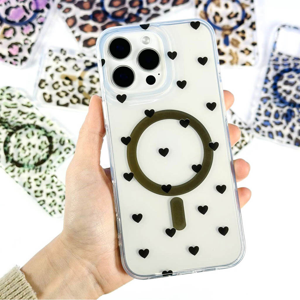 Чехол (накладка) Apple iPhone 13 Pro, Transporent Case, MagSafe, Рисунок - № 6 Чехол (накладка) Apple iPhone 13 Pro, Transporent Case, MagSafe, Рисунок - № 6