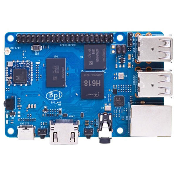 Мікрокомп'ютер Banana Pi BPI-M4 Berry 2G LPDDR4+8G eMMC - № 1 Мікрокомп'ютер Banana Pi BPI-M4 Berry 2G LPDDR4+8G eMMC - № 1