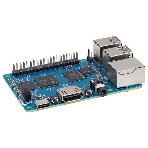 Мікрокомп'ютер Banana Pi BPI-M5, Amlogic S905X3 4GB LPDDR4+16G eMMC - № 1 Мікрокомп'ютер Banana Pi BPI-M5, Amlogic S905X3 4GB LPDDR4+16G eMMC - № 1