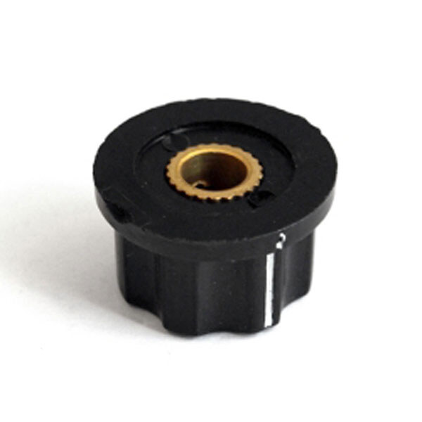 Ручка на вісь 6мм MF-A02 Чорна D=23мм H=13мм - № 2 Ручка на вісь 6мм MF-A02 Чорна D=23мм H=13мм - № 2