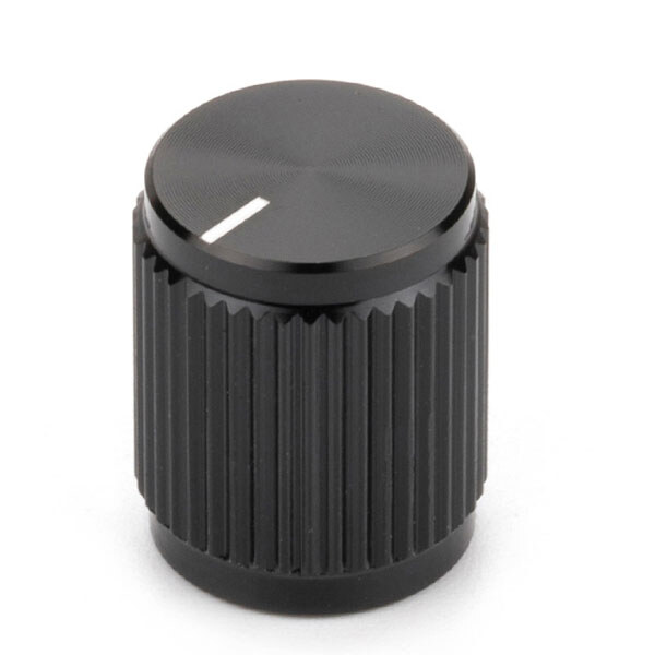 Ручка для потенциометра A-1316 12.7*15.8mm Black - № 2 Ручка для потенциометра A-1316 12.7*15.8mm Black - № 2