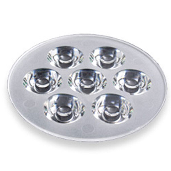 7х1W Линза-отражатель для 7х1W LED прозрачная - № 2 7х1W Линза-отражатель для 7х1W LED прозрачная - № 2
