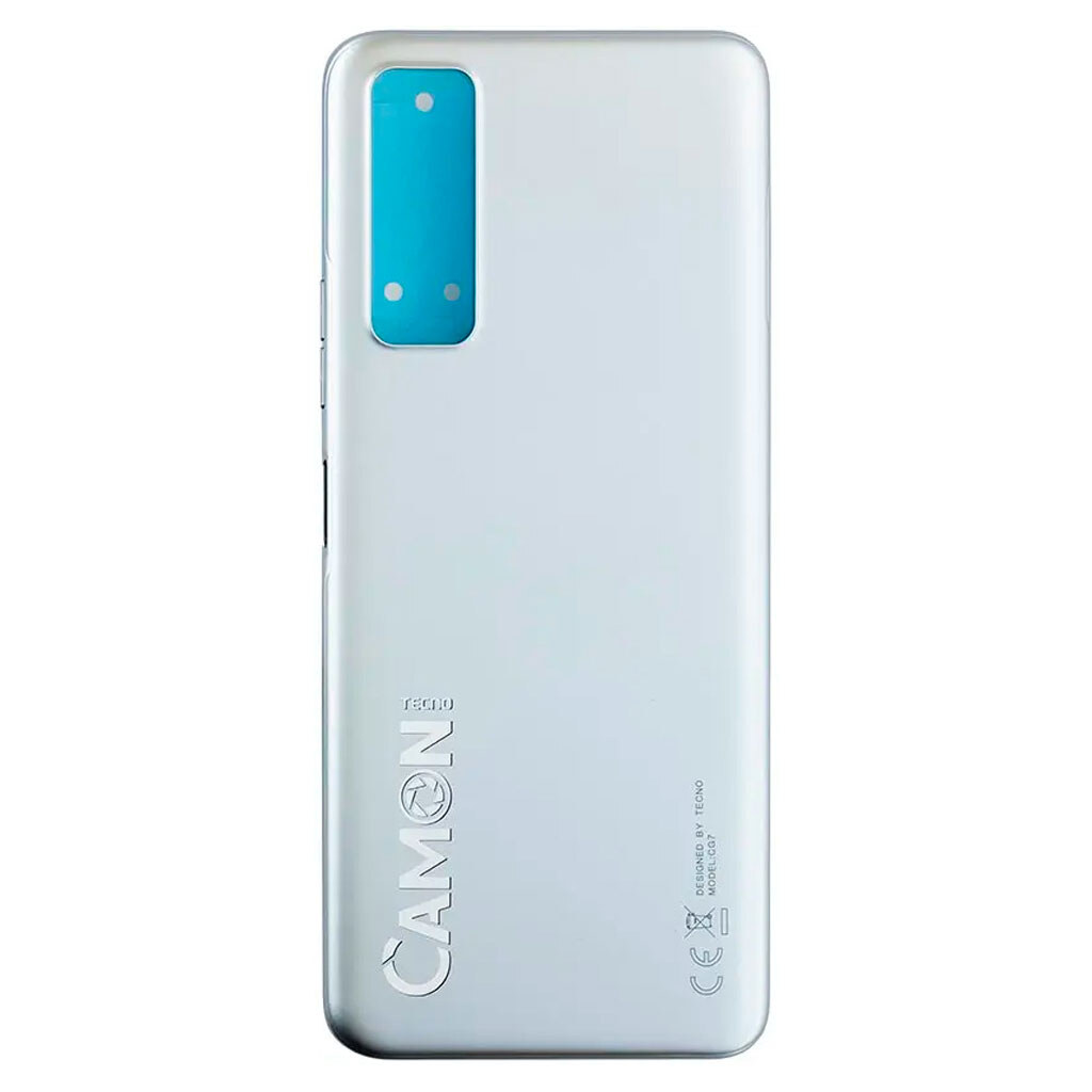 Задня кришка Tecno Camon 17P, High quality, Срібний - № 1 Задня кришка Tecno Camon 17P, High quality, Срібний - № 1