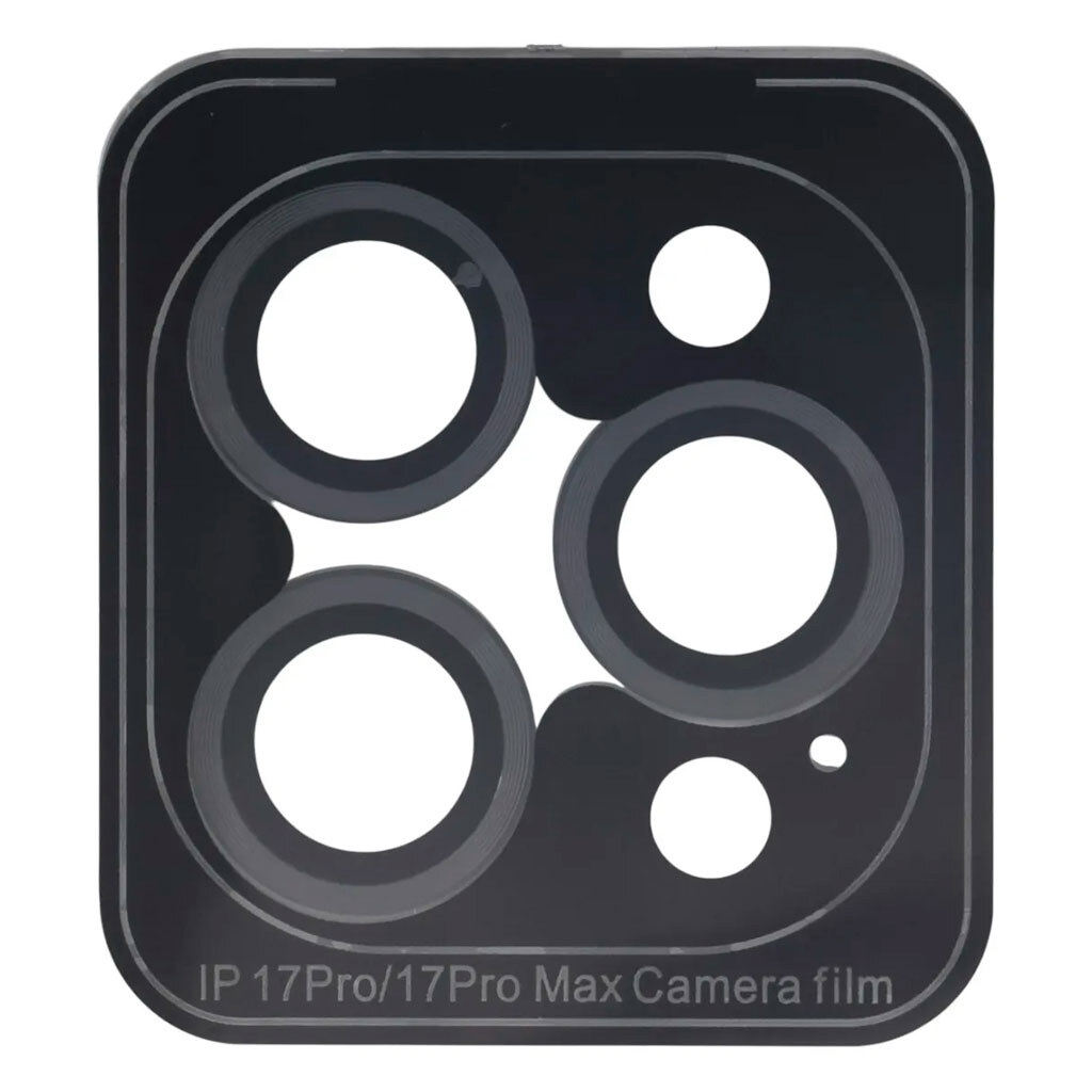 Защитное стекло камеры Apple iPhone 17 Pro / iPhone 17 Pro Max, ACHILLES, Черный - № 1 Защитное стекло камеры Apple iPhone 17 Pro / iPhone 17 Pro Max, ACHILLES, Черный - № 1