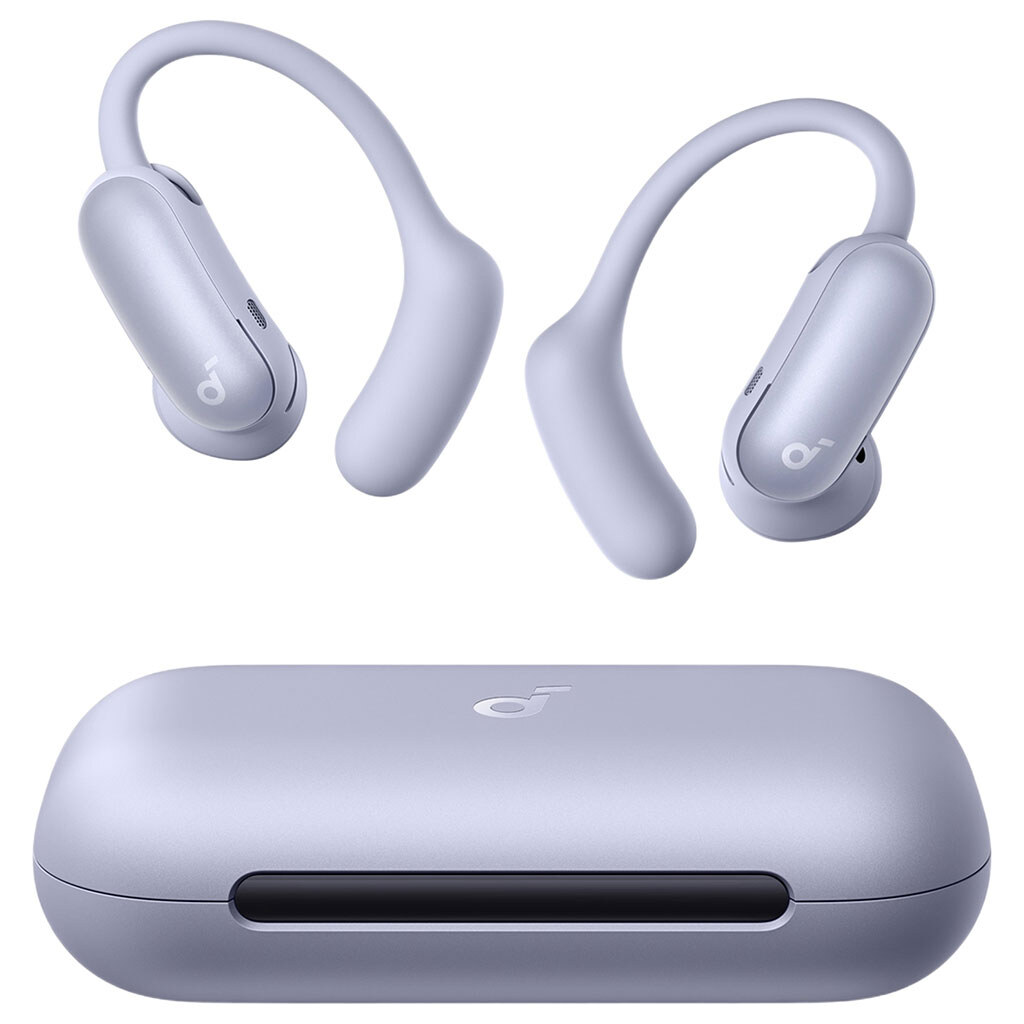Bluetooth-гарнитура Anker SoundCore AeroFit 2 Pro, С микрофоном, Стерео, Фиолетовый - № 6 Bluetooth-гарнитура Anker SoundCore AeroFit 2 Pro, С микрофоном, Стерео, Фиолетовый - № 6