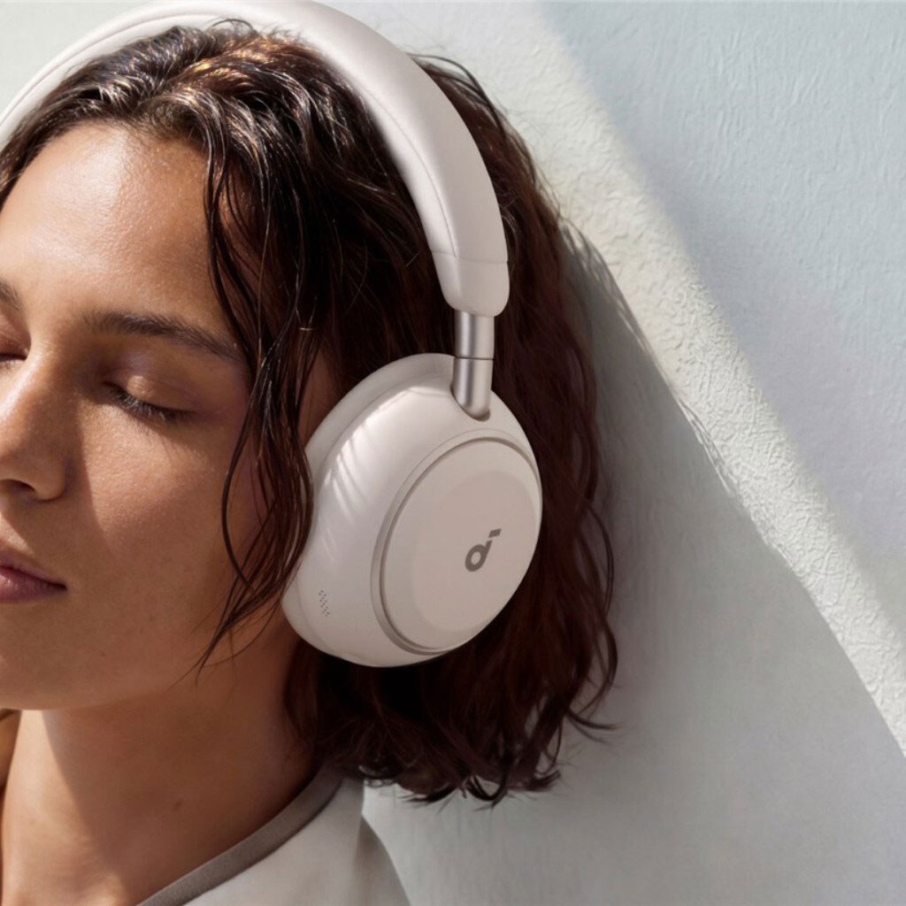 Bluetooth-гарнітура Anker SoundCore Space 2, З мікрофоном, Стерео, Білий - № 10 Bluetooth-гарнітура Anker SoundCore Space 2, З мікрофоном, Стерео, Білий - № 10