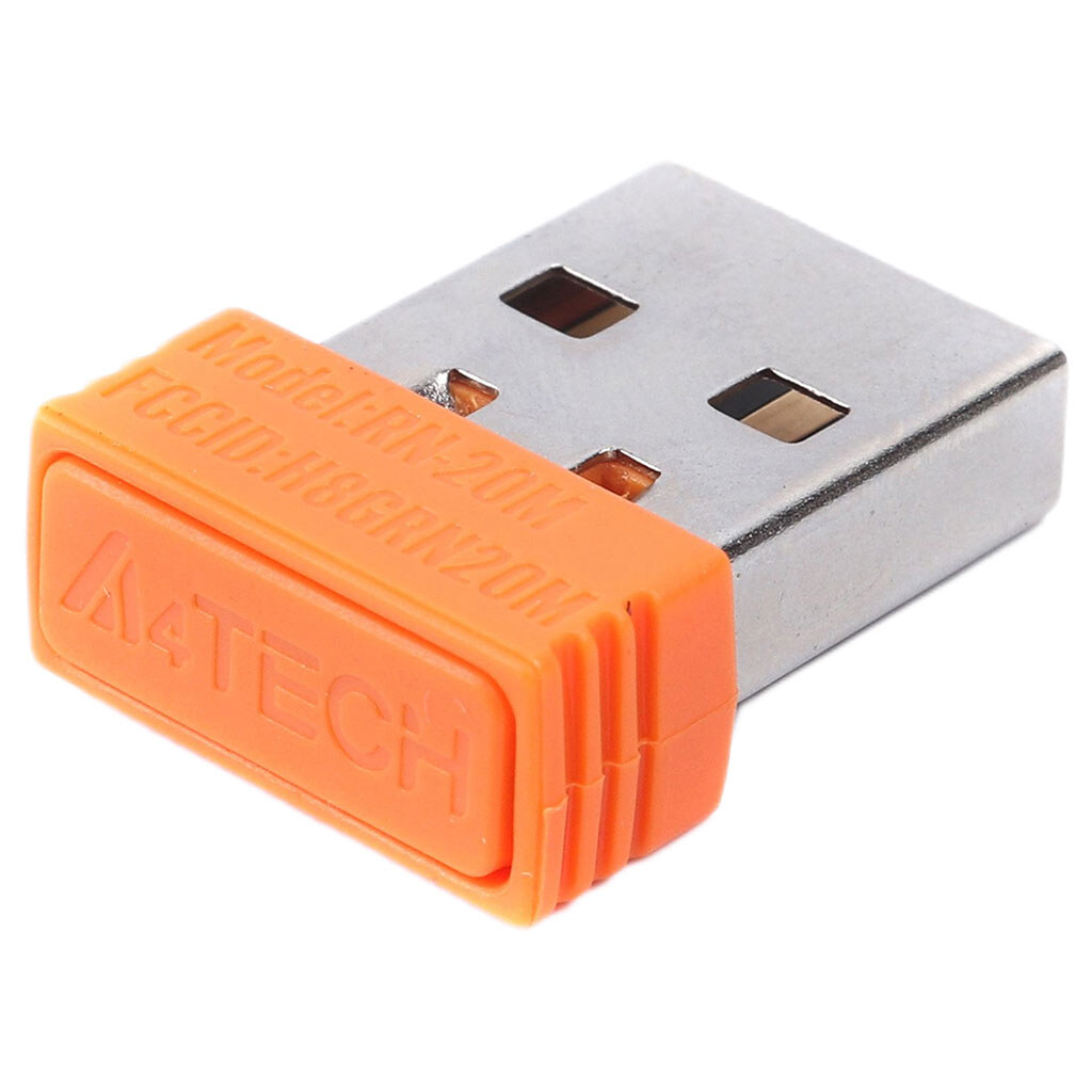 USB-приемник A4Tech RN-20M, Оранжевый - № 2 USB-приемник A4Tech RN-20M, Оранжевый - № 2