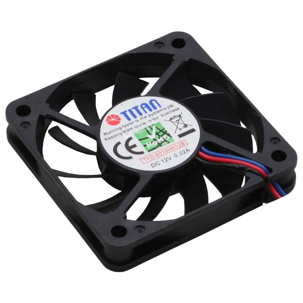 Вентилятор Titan TFD-6010HH12B, Черный - № 1 Вентилятор Titan TFD-6010HH12B, Черный - № 1