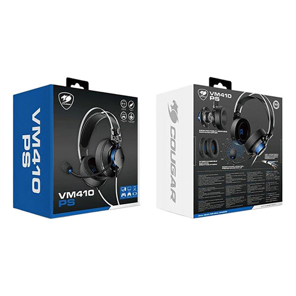 Наушники Cougar VM410 PS, С микрофоном, Черный - № 8 Наушники Cougar VM410 PS, С микрофоном, Черный - № 8