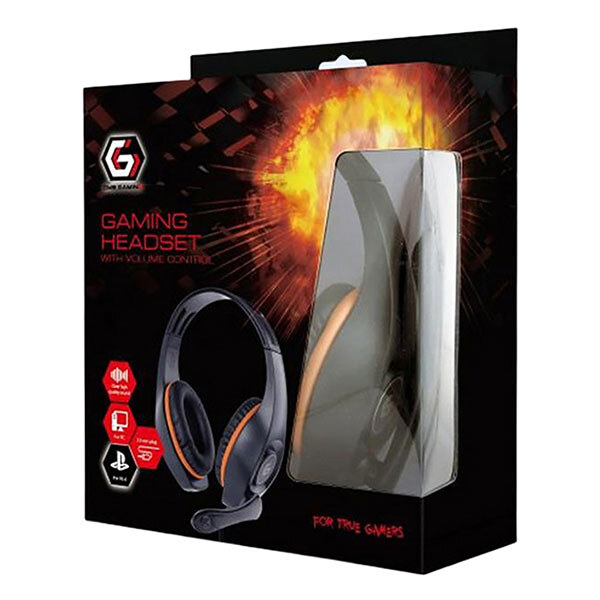 Наушники Gembird GHS-05-O, С микрофоном, Черный - № 2 Наушники Gembird GHS-05-O, С микрофоном, Черный - № 2