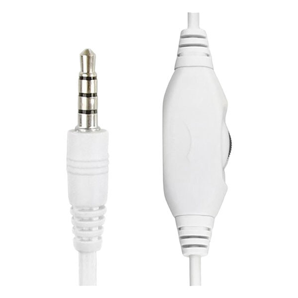 Наушники Gembird MHS-03-WTRD, С микрофоном, Белый - № 4 Наушники Gembird MHS-03-WTRD, С микрофоном, Белый - № 4