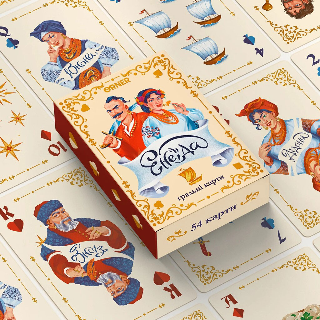 Игральные карты "Энеида", Orner - № 10 Игральные карты "Энеида", Orner - № 10