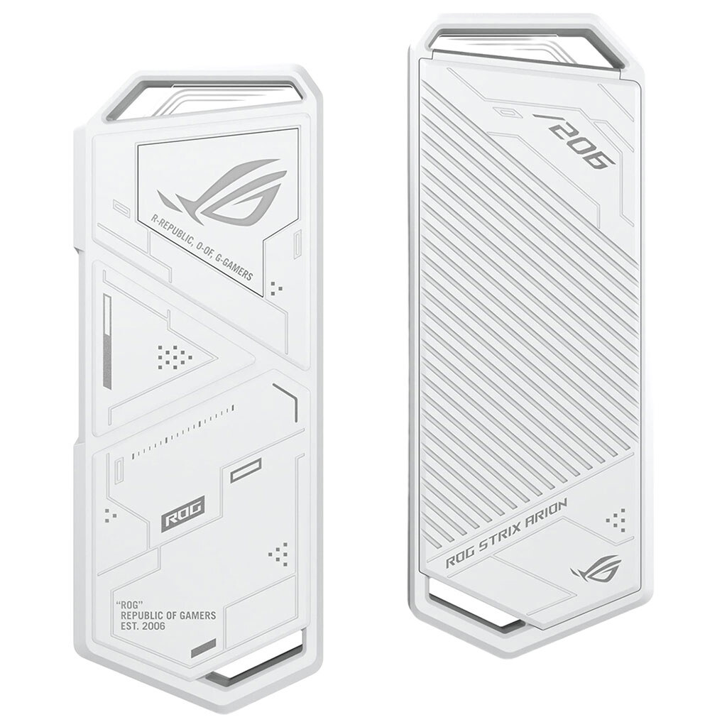 Зовнішня кишеня USB для SSD Asus ROG Strix Arion ESD-S1C, Білий - № 2 Зовнішня кишеня USB для SSD Asus ROG Strix Arion ESD-S1C, Білий - № 2
