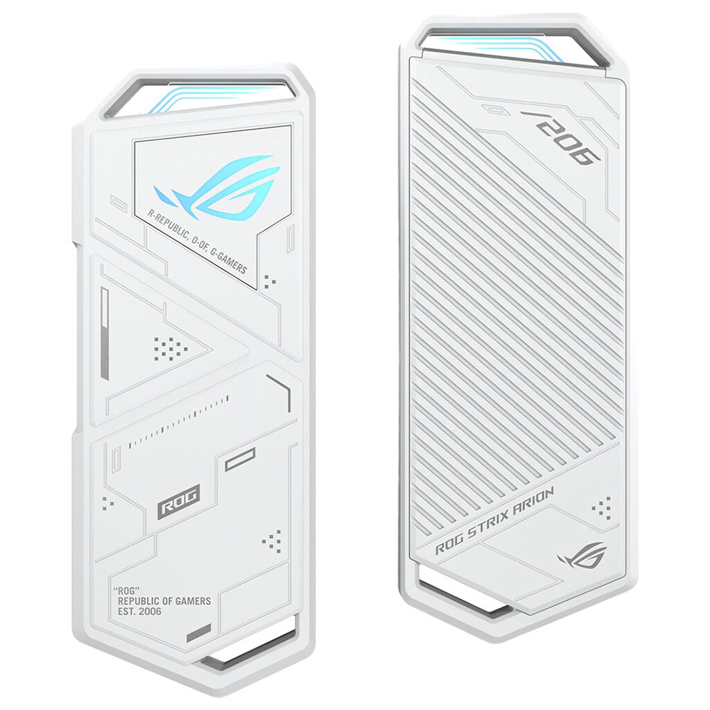 Зовнішня кишеня USB для SSD Asus ROG Strix Arion ESD-S1C, Білий - № 3 Зовнішня кишеня USB для SSD Asus ROG Strix Arion ESD-S1C, Білий - № 3