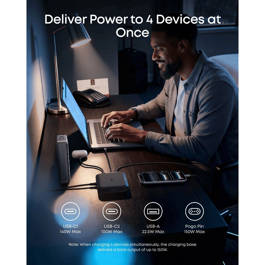 СЗУ Anker Charging Base for Anker Prime, Черный - № 4 СЗУ Anker Charging Base for Anker Prime, Черный - № 4