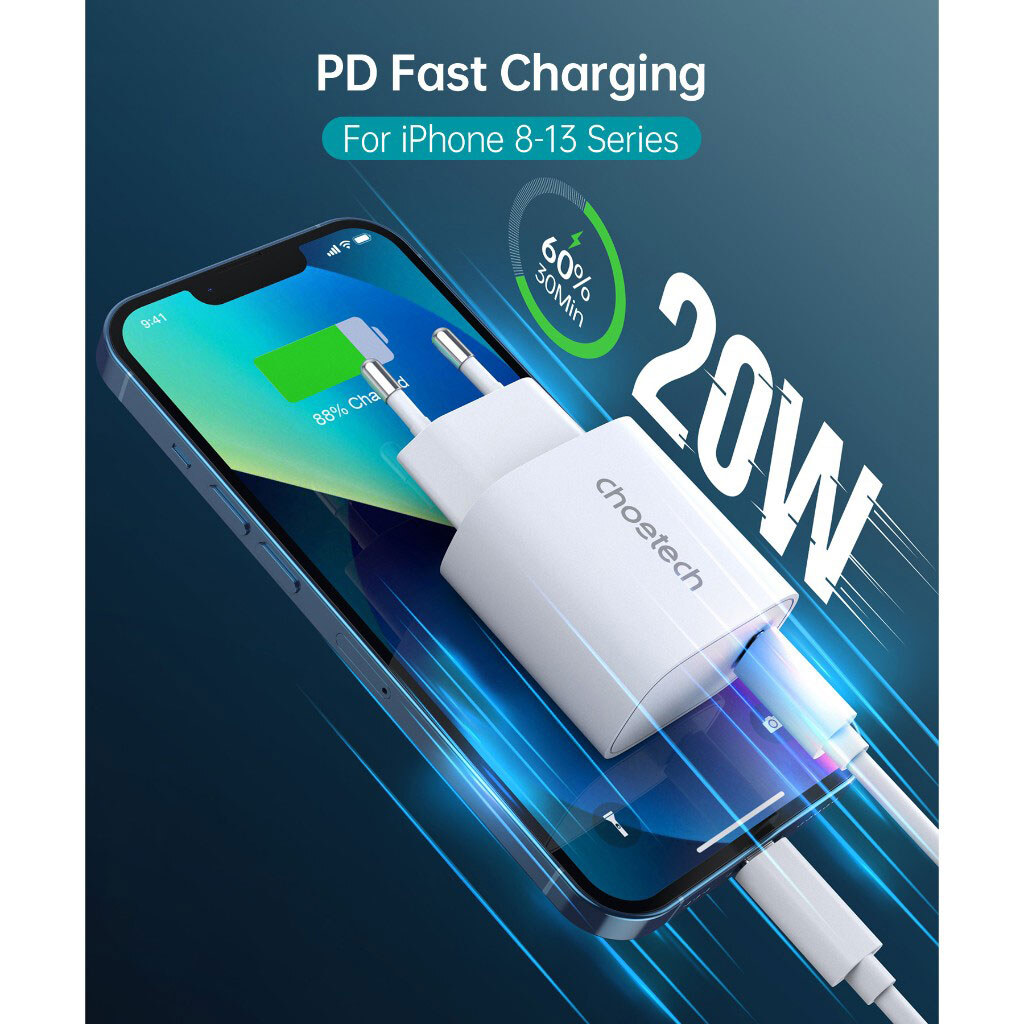 СЗУ Choetech Q5004-EU-WH, Белый - № 2 СЗУ Choetech Q5004-EU-WH, Белый - № 2