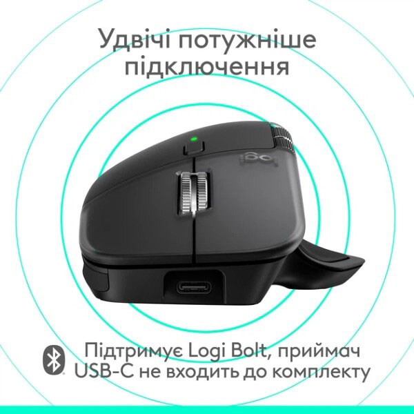 Мышь Logitech MX Master 4, Черный - № 6 Мышь Logitech MX Master 4, Черный - № 6
