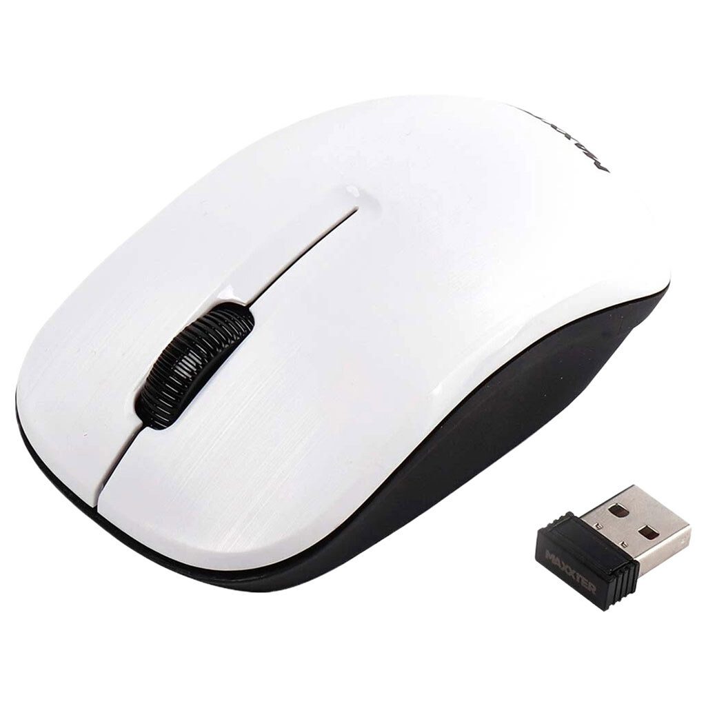 Мышь Maxxter Mr-333-W, Белый - № 1 Мышь Maxxter Mr-333-W, Белый - № 1