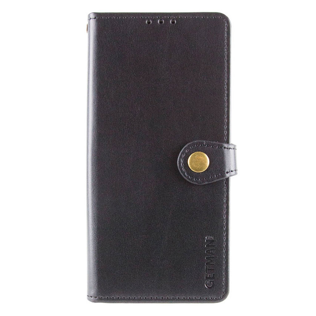 Чехол (книжка) Motorola Moto G67 / Moto G77, GETMAN Gallant, Черный - № 1 Чехол (книжка) Motorola Moto G67 / Moto G77, GETMAN Gallant, Черный - № 1