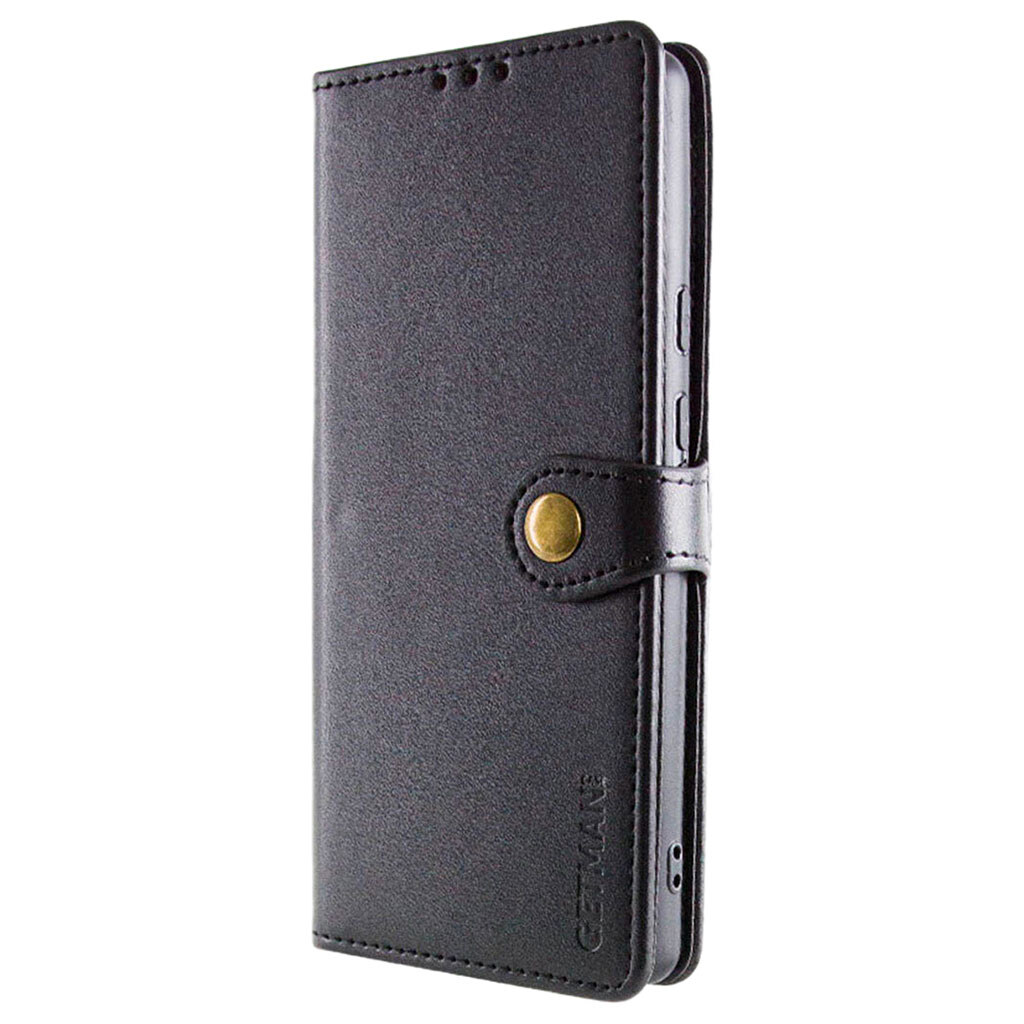 Чехол (книжка) Motorola Moto G67 / Moto G77, GETMAN Gallant, Черный - № 2 Чехол (книжка) Motorola Moto G67 / Moto G77, GETMAN Gallant, Черный - № 2