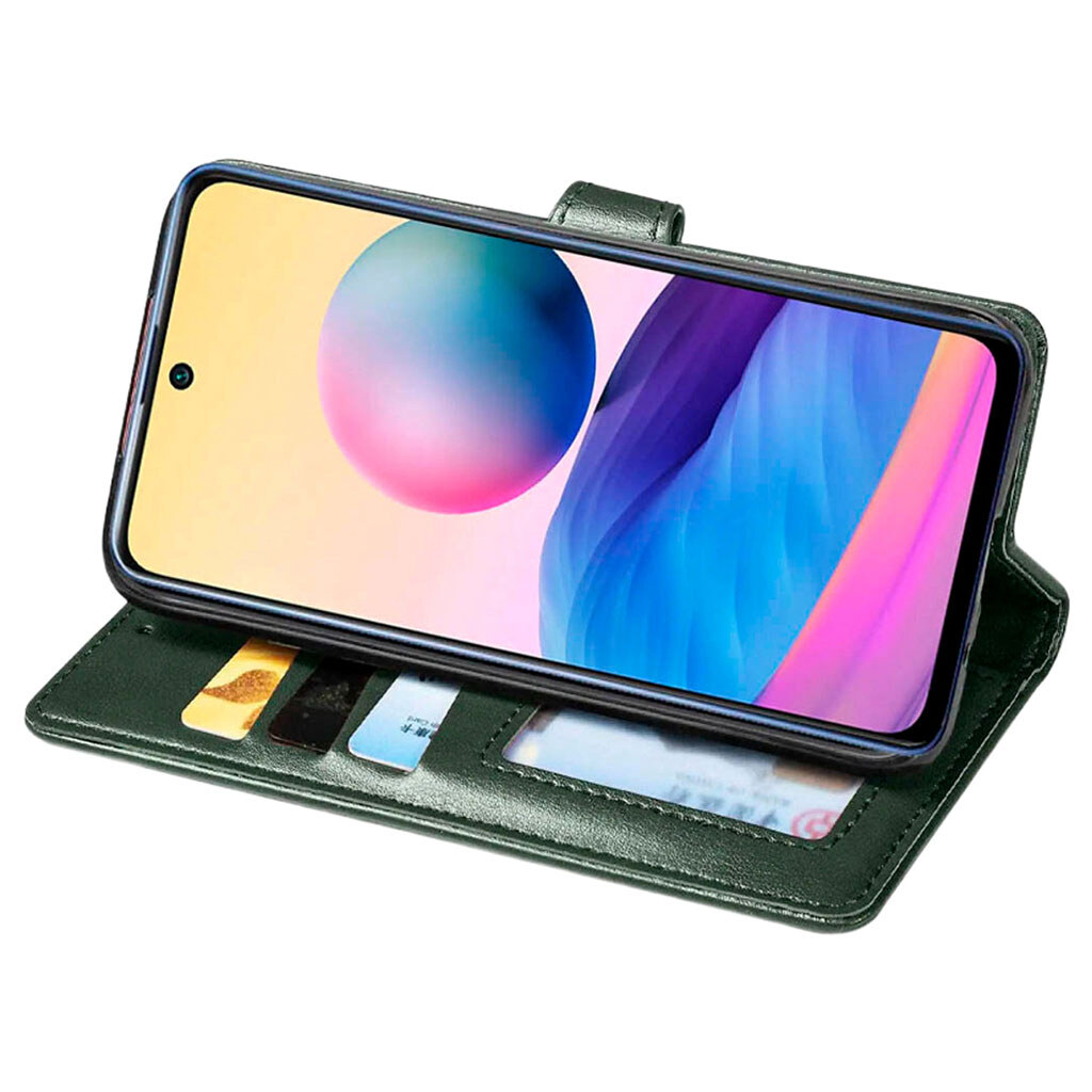 Чехол (книжка) Samsung A042 Galaxy A04e, GETMAN Gallant, Зеленый - № 4 Чехол (книжка) Samsung A042 Galaxy A04e, GETMAN Gallant, Зеленый - № 4