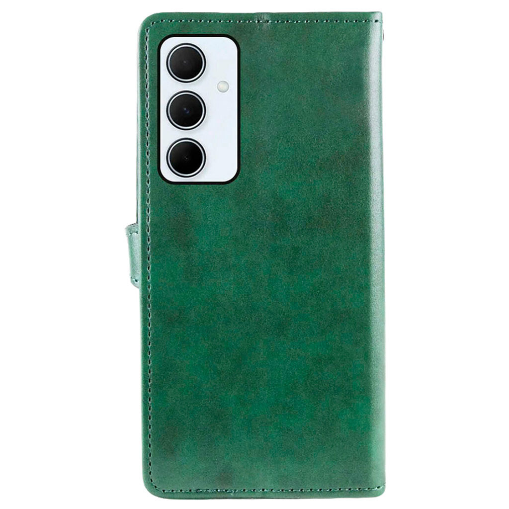 Чехол (книжка) Samsung A217 Galaxy A21s, GETMAN Gallant, Зеленый - № 5 Чехол (книжка) Samsung A217 Galaxy A21s, GETMAN Gallant, Зеленый - № 5