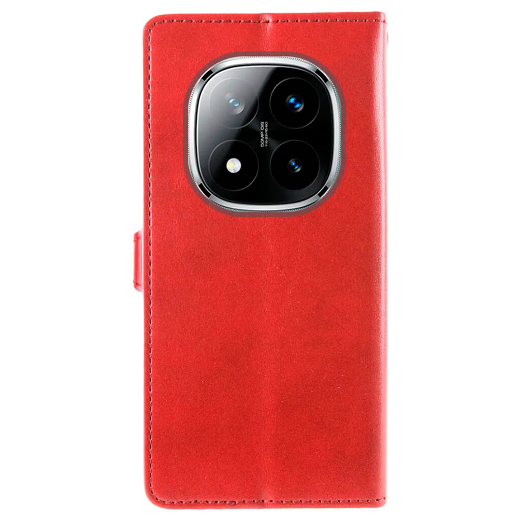 Чехол (книжка) Xiaomi Redmi Note 15 Pro 5G, GETMAN Gallant, Красный - № 5 Чехол (книжка) Xiaomi Redmi Note 15 Pro 5G, GETMAN Gallant, Красный - № 5