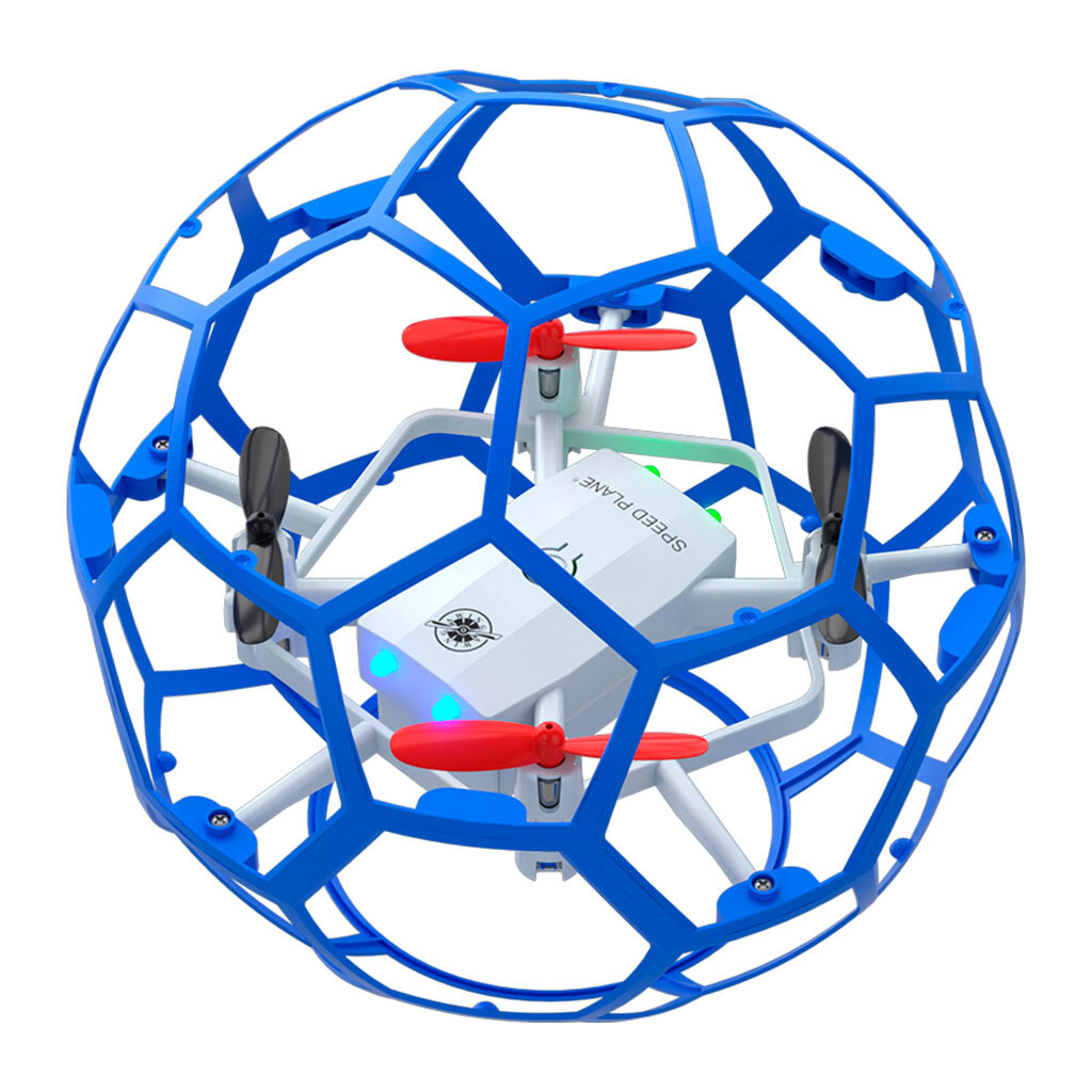Самолет на радиоуправлении SCHE L0717 Ball Drone, Синий - № 1 Самолет на радиоуправлении SCHE L0717 Ball Drone, Синий - № 1