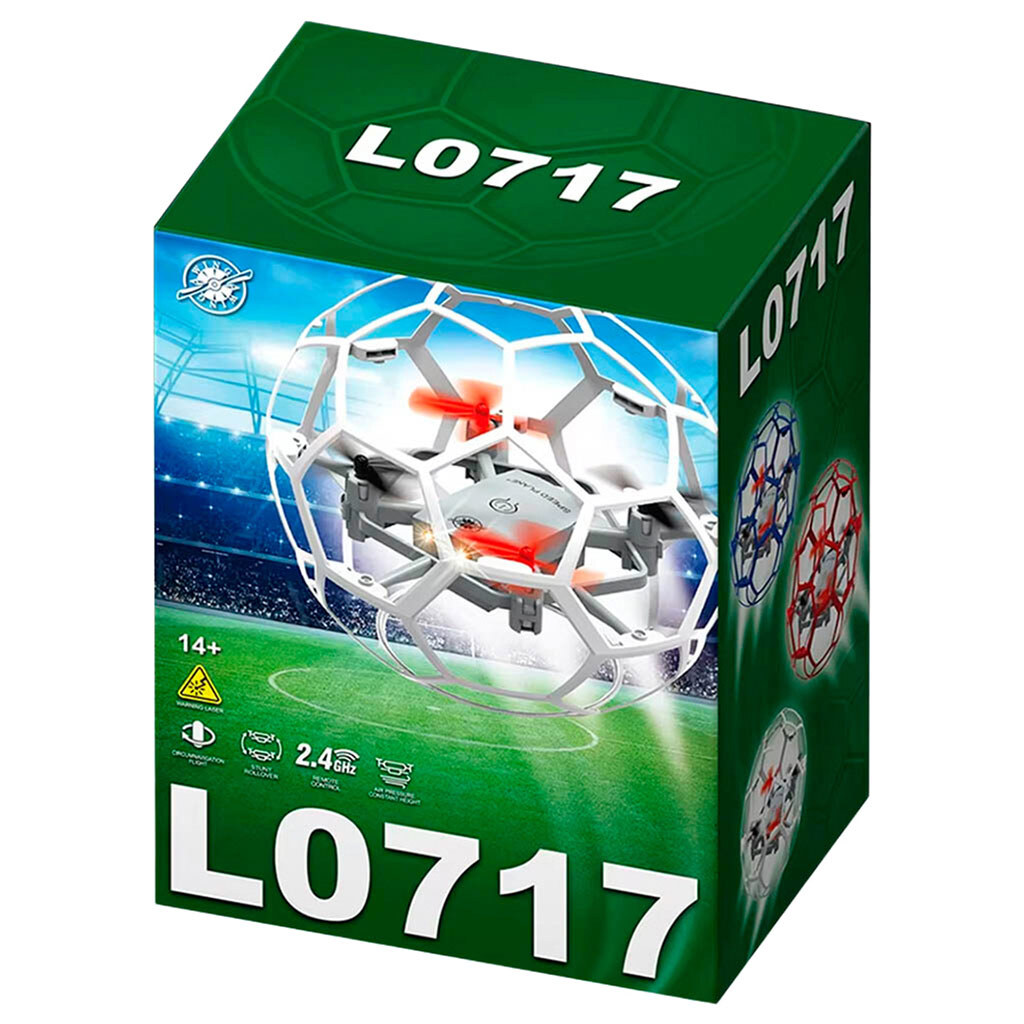 Самолет на радиоуправлении SCHE L0717 Ball Drone, Белый - № 8 Самолет на радиоуправлении SCHE L0717 Ball Drone, Белый - № 8