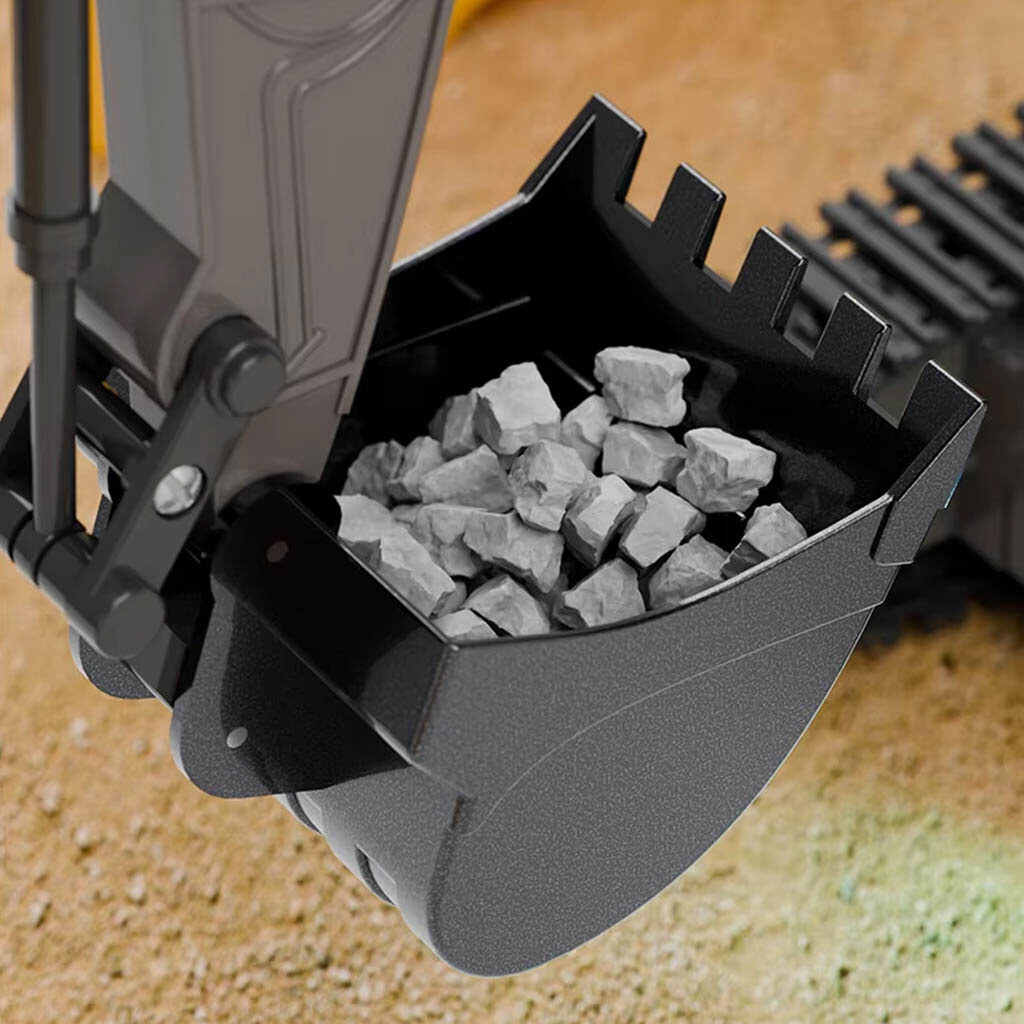 Экскаватор на радиоуправлении Y1803, Серый - № 2 Экскаватор на радиоуправлении Y1803, Серый - № 2