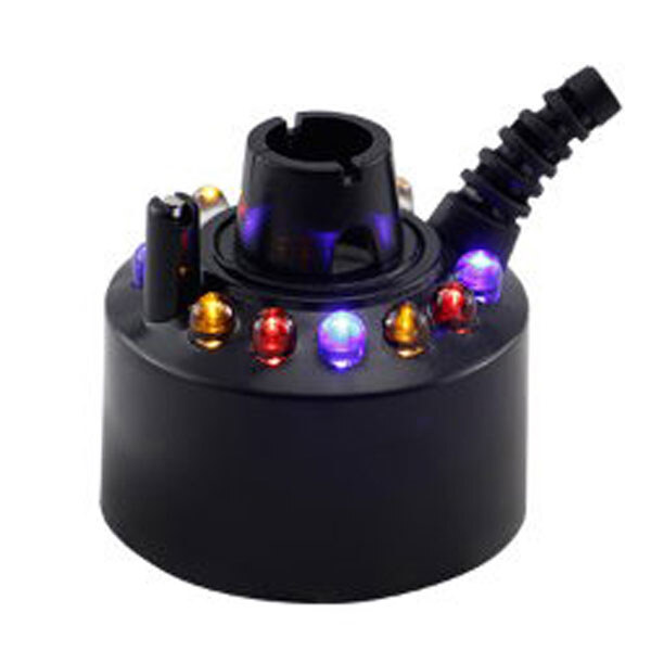 Ультразвуковий Генератор туману +Led, чорний корпус - № 1 Ультразвуковий Генератор туману +Led, чорний корпус - № 1
