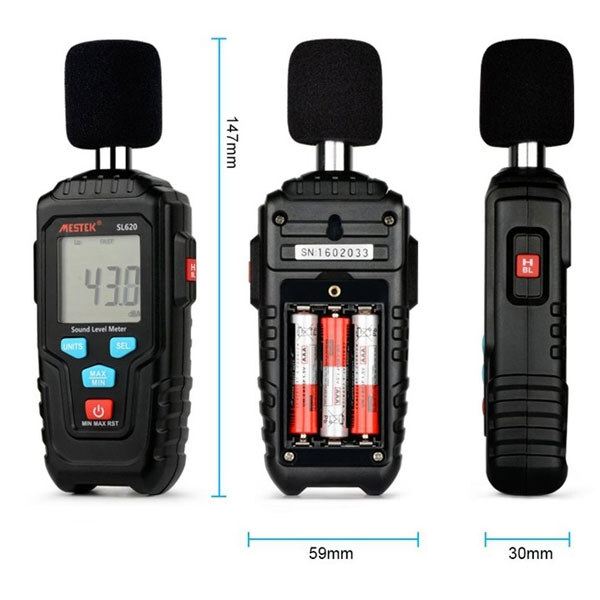 Шумомер MESTEK SL620 - № 2 Шумомер MESTEK SL620 - № 2