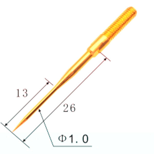 Игла сменная для щупа Zjmling №1 (d=1mm, L=26mm) - № 1 Игла сменная для щупа Zjmling №1 (d=1mm, L=26mm) - № 1