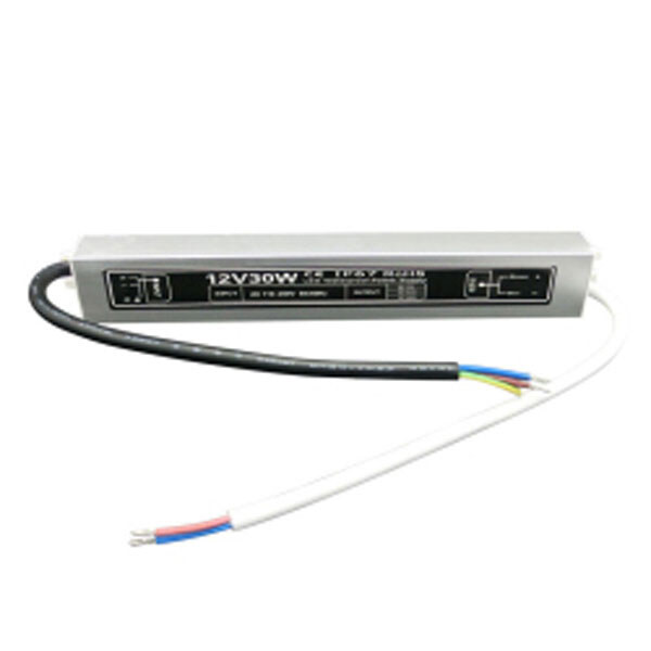 Адаптер для світлодіодних стрічок 12V 2.5A 30W IP67 - № 1 Адаптер для світлодіодних стрічок 12V 2.5A 30W IP67 - № 1