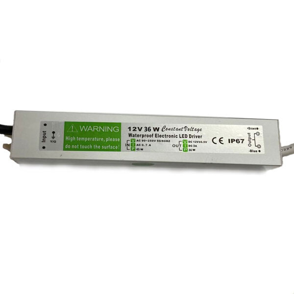 Адаптер для світлодіодних стрічок 12V 3A 36W IP67 PSW-12V3A36W - № 2 Адаптер для світлодіодних стрічок 12V 3A 36W IP67 PSW-12V3A36W - № 2