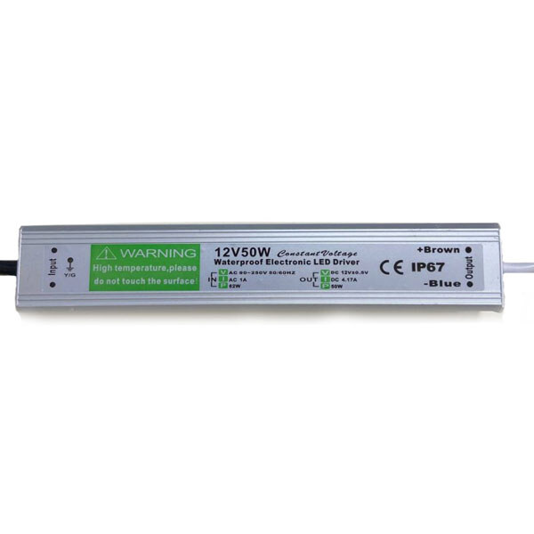 Адаптер для світлодіодних стрічок 12V 4.2A 50W IP67 PSW-12V4.2A50W - № 2 Адаптер для світлодіодних стрічок 12V 4.2A 50W IP67 PSW-12V4.2A50W - № 2